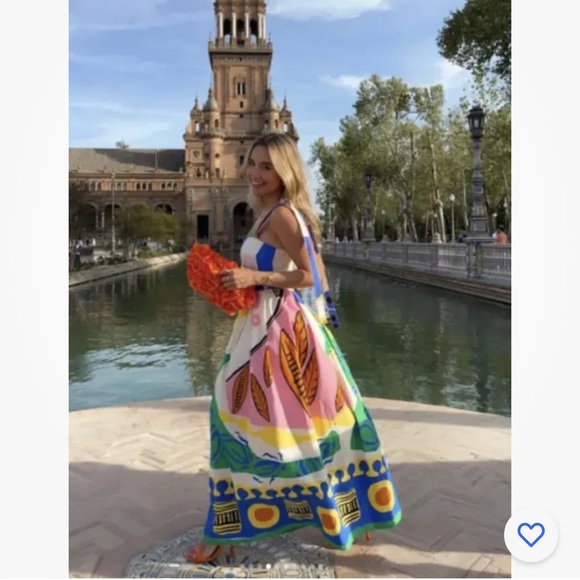 Bloggers fav 🧡 Zara multicolor printed set - Picture 7 of 9